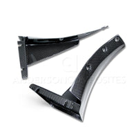 Anderson Composites 14+ Chevrolet Corvette C7 Z06 Front Bumper Canards - Burkken Auto Parts