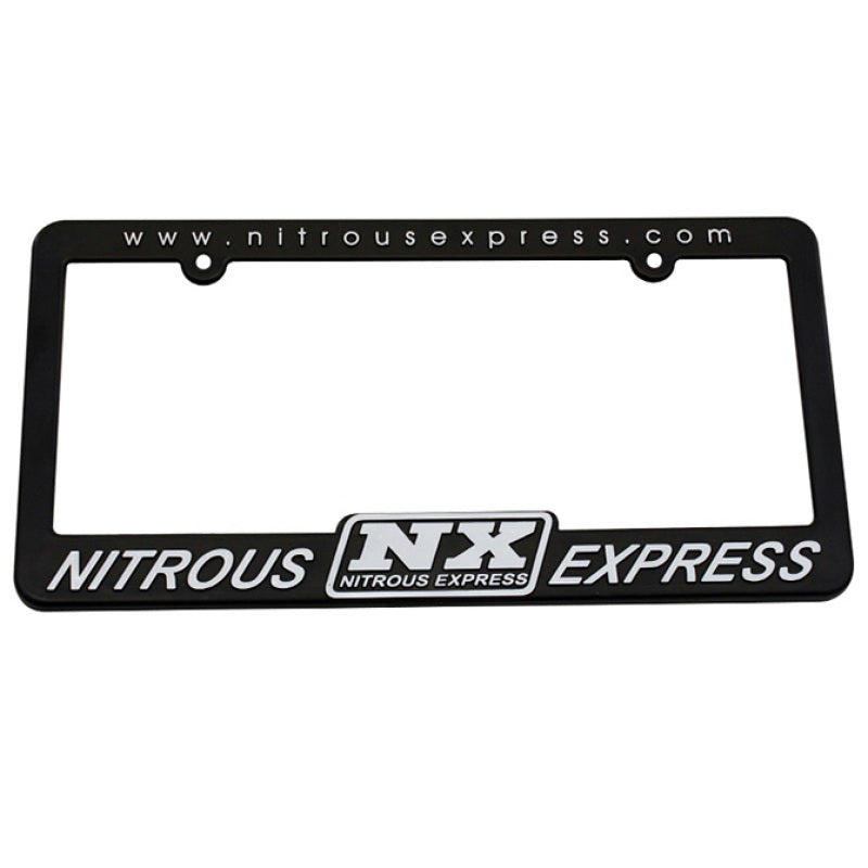 Nitrous Express License Plate Frame - Burkken Auto Parts