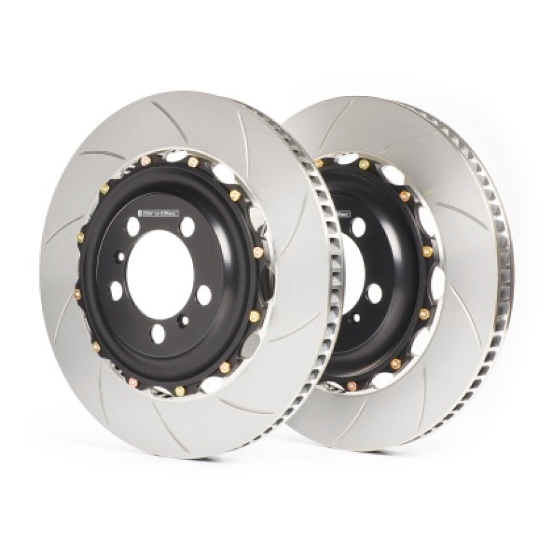 GiroDisc 2022+ Lotus Emira 370mm Slotted Front Rotors - Burkken Auto Parts