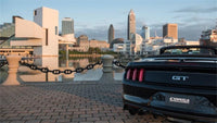 Corsa 2015-2017 Ford Mustang GT Convertible 5.0L V8 Black Sport Cat-Back Dual Rear Exit - Burkken Auto Parts