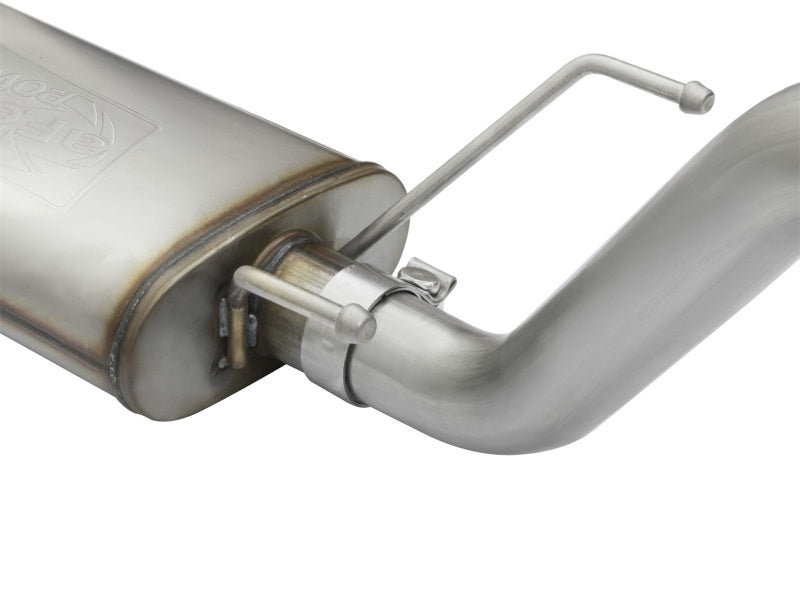 aFe MACHForce XP Cat Back SS Exhausts  Black Tips 05-12 Toyota Tacoma L4-2.7L - Burkken Auto Parts