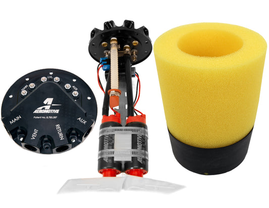 Aeromotive 99-04 Chevrolet Silverado 340 Dual Drop-In Phantom System - Burkken Auto Parts