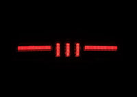 AlphaRex 21-24 Toyota GR86 / 21-24 Subaru BRZ NOVA-Series Prismatic LED Fourth Brake Light Blk Clear - Burkken Auto Parts