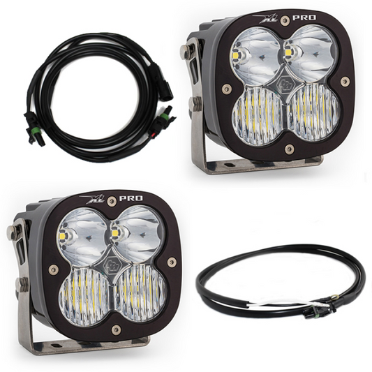 Baja Designs Jeep JL/JT Rubicon Steel Bumper LED Light Kit XL Pro w/Upfitter - Burkken Auto Parts