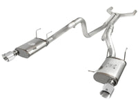 aFe MACHForce XP Cat-Back Exhaust 3in SS w/ Polished Tips 11-14 Ford Mustang GT V8 5.0L - Burkken Auto Parts