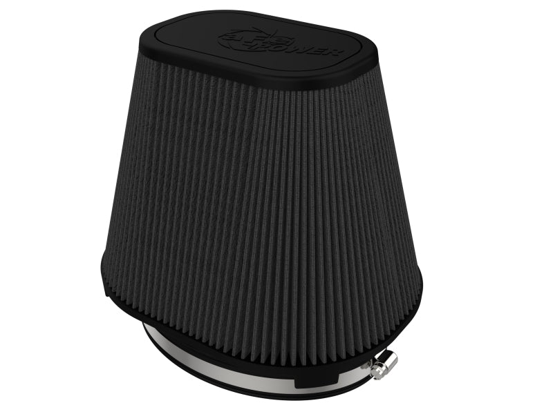 aFe MagnumFLOW Black Pro-5 R Air Filter (Use w/ PN 57-10002/57-10009/57-10018/57-10028) - Burkken Auto Parts