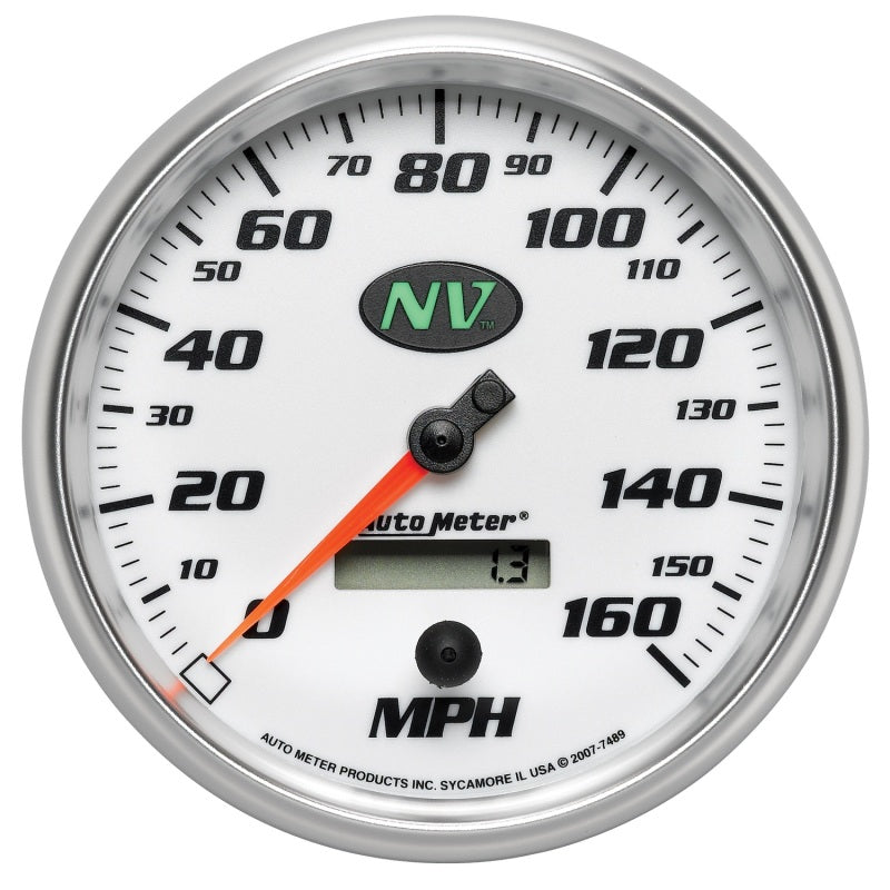 AutoMeter Gauge Speedometer 5in. 160MPH Elec. Programmable NV - Burkken Auto Parts