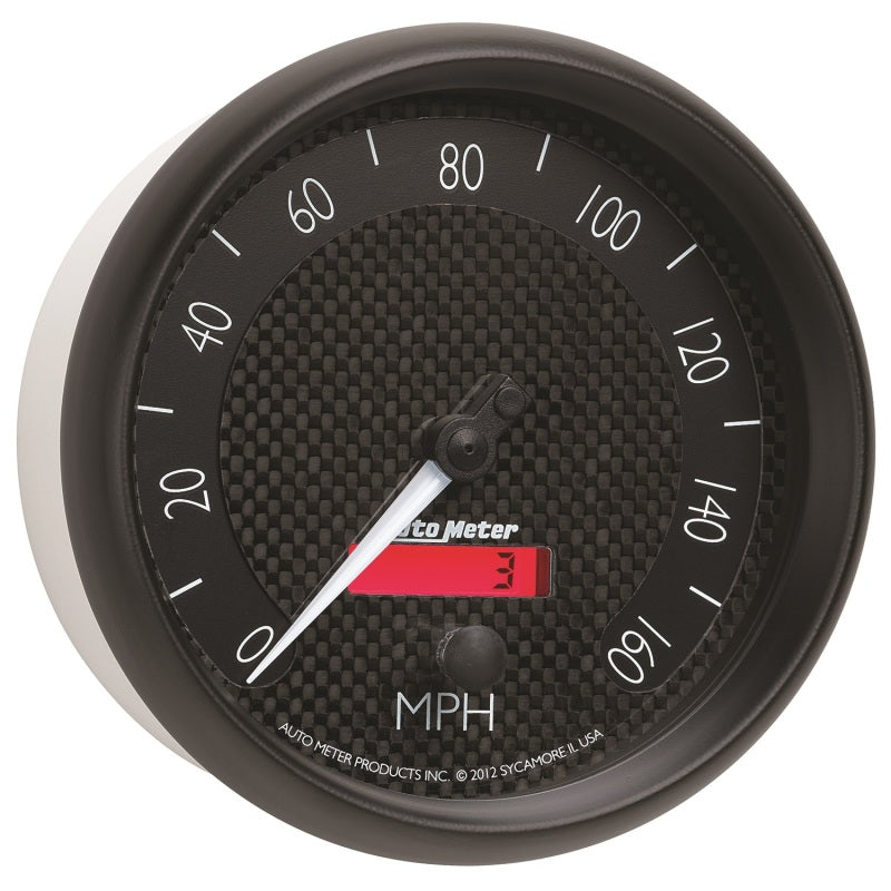 Autometer GT Series 5in In Dash 0-160 MPH Electronic Programmable Speedometer - Burkken Auto Parts