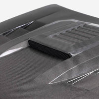 Seibon 2024 Toyota Tacoma TS-Style Carbon Fiber Hood - Burkken Auto Parts