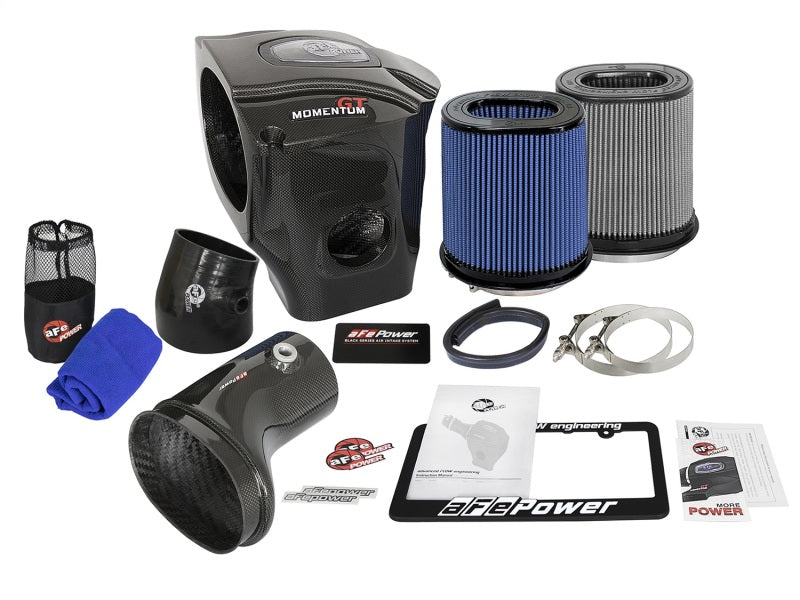 aFe Momentum GT Black Series Carbon Fiber CAIS 2017 Dodge Challenger/Charger SRT Hellcat V8-6.2L(sc) - Burkken Auto Parts