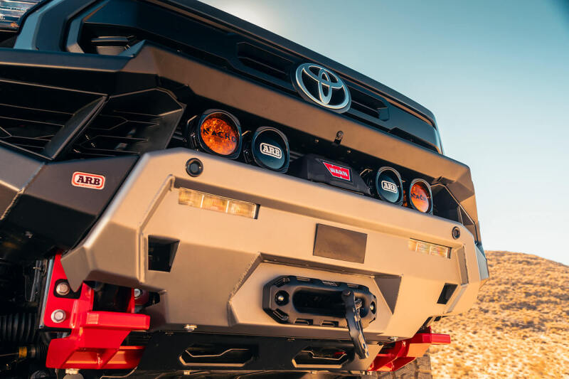 ARB 2024+ Toyota Tacoma Zenith Winch Bar - TXT Black - Burkken Auto Parts