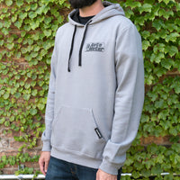Autometer Gray Competition Pullover Hoodie - Adult Large - Burkken Auto Parts