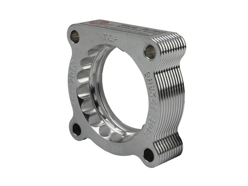 aFe 07-12 Dodge 1500 / 07-12 Dodge Dakota V6 3.7L Silver Bullet Throttle Body Spacer - Silver - Burkken Auto Parts