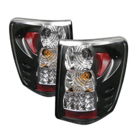 Spyder Jeep Grand Cherokee 99-04 LED Tail Lights Version 2 Black ALT-YD-JGC99-LED-BK-G2 - Burkken Auto Parts