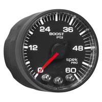 Autometer Spek-Pro 52.4mm 0-60 PSI Digital Stepper Motor Boost Gauge - Burkken Auto Parts