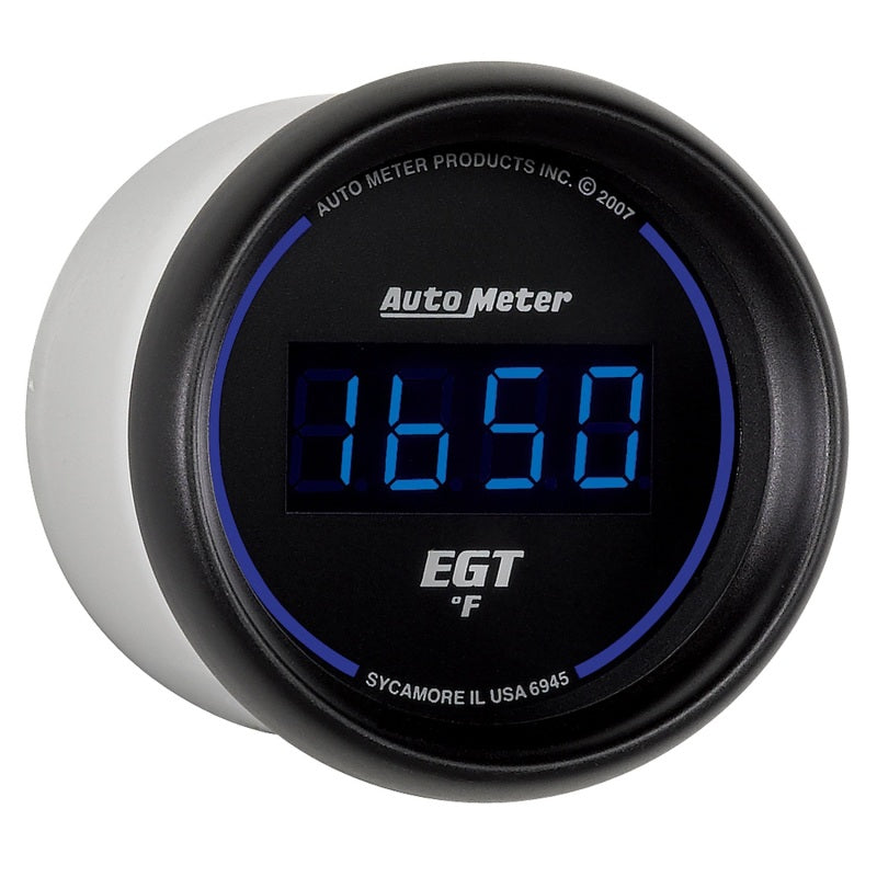 Autometer Cobalt Digital 52.4mm 0-2000 deg F Pyrometer - Burkken Auto Parts