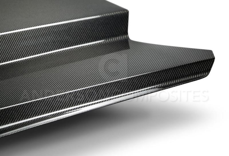 Anderson Composites 15-17 Ford Mustang (Excl. GT350/GT350R) Double Sided Carbon Fiber Cowl Hood - Burkken Auto Parts