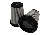 aFe MagnumFLOW Pro DRY S Air Filter 3-1/2in F x 5in B x 3-1/2in T x 6in H (Pair) - Burkken Auto Parts