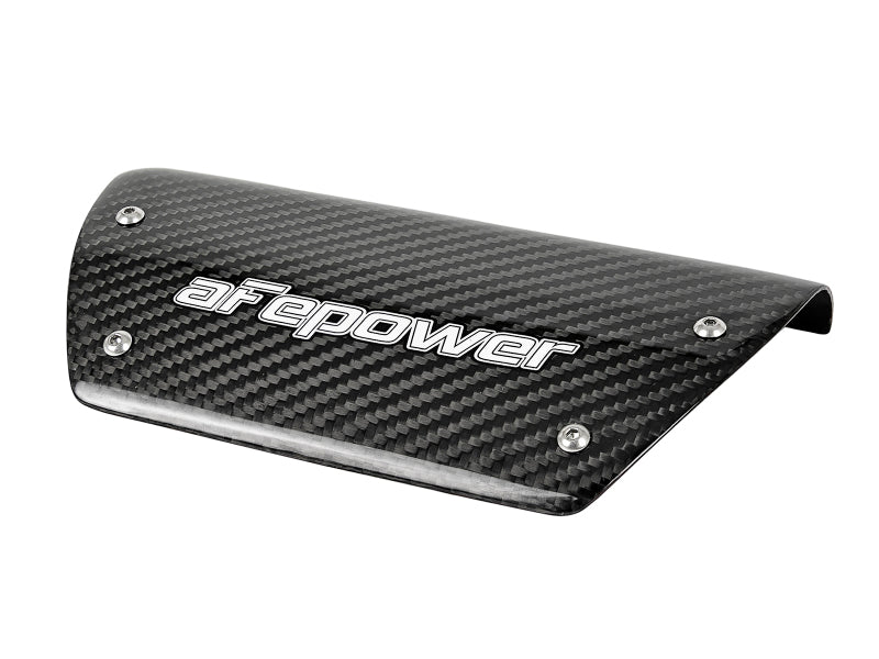 aFe Magnum FORCE Stage-2 Intake Carbon Fiber Trim Piece Fits Intakes 54-76305 Or 54-13032R - Burkken Auto Parts