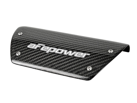 aFe Magnum FORCE Stage-2 Intake Carbon Fiber Trim Piece Fits Intakes 54-76305 Or 54-13032R - Burkken Auto Parts