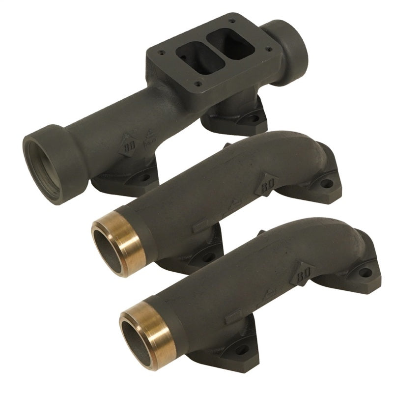 BD Diesel 93-98 Caterpillar 3406E  / 99-03 C15 Non-Acert CAT T6 Ceramic Coated Exhaust Manifold - Burkken Auto Parts