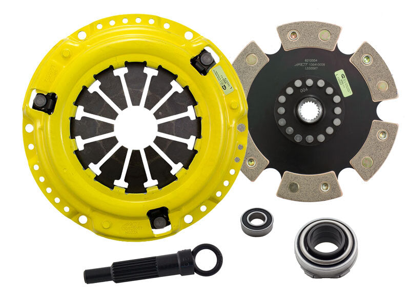 ACT 1990 Honda Civic XT/Race Rigid 6 Pad Clutch Kit - Burkken Auto Parts
