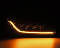 AlphaRex 99-09 Honda S2000 NOVA-Series Projector LED Headlights - Alpha-Black - Burkken Auto Parts
