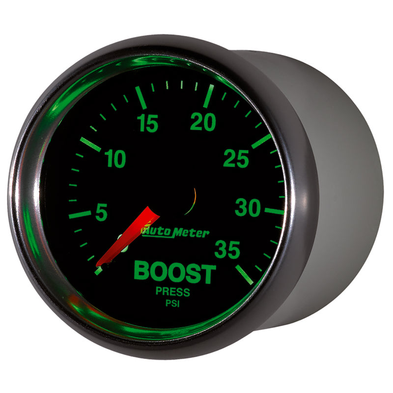AutoMeter GS 2 1/16 inch 35PSI Mechanical Boost Gauge - Burkken Auto Parts