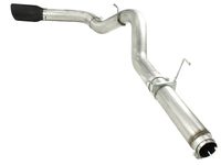 aFe MACHForce XP 5in DPF-Back 409SS Exhaust Dodge Diesel Trucks 07.5-12 L6-6.7L (td) Black Tip - Burkken Auto Parts