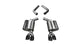Corsa 2015-23 Dodge Challenger 6.4L/17-19 Challenger 5.7L Black Sport Axle-Back Exhaust w/3.5in Tips - Burkken Auto Parts