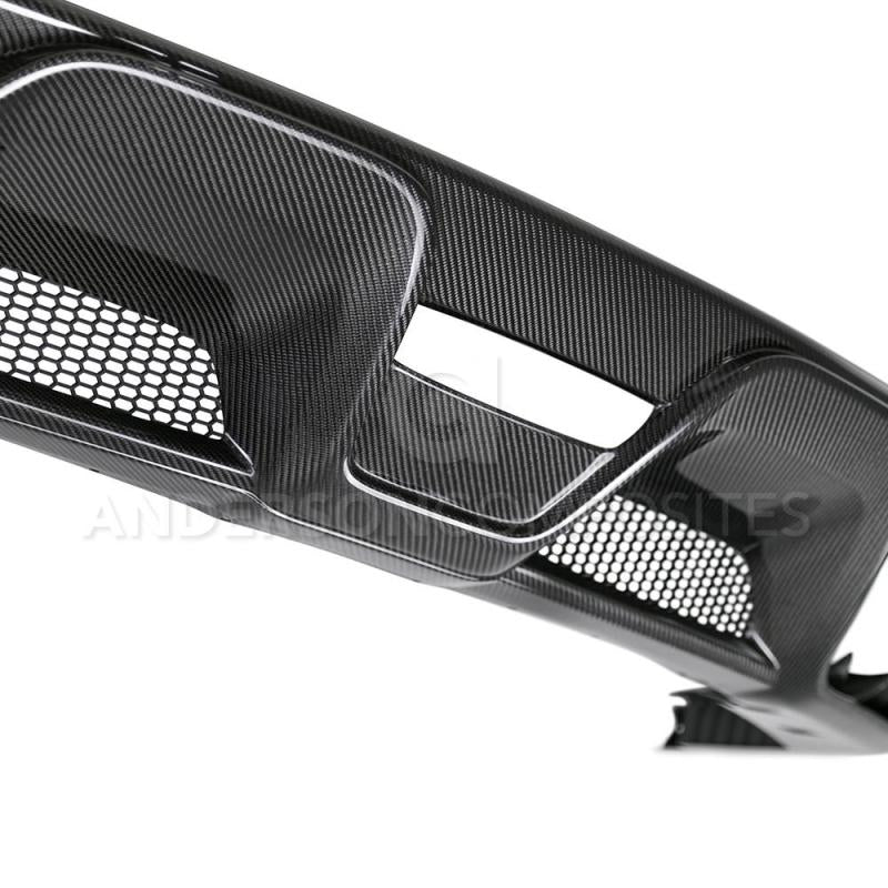 Anderson Composites 15-17 Ford Shelby GT350 Rear Diffuser - Burkken Auto Parts