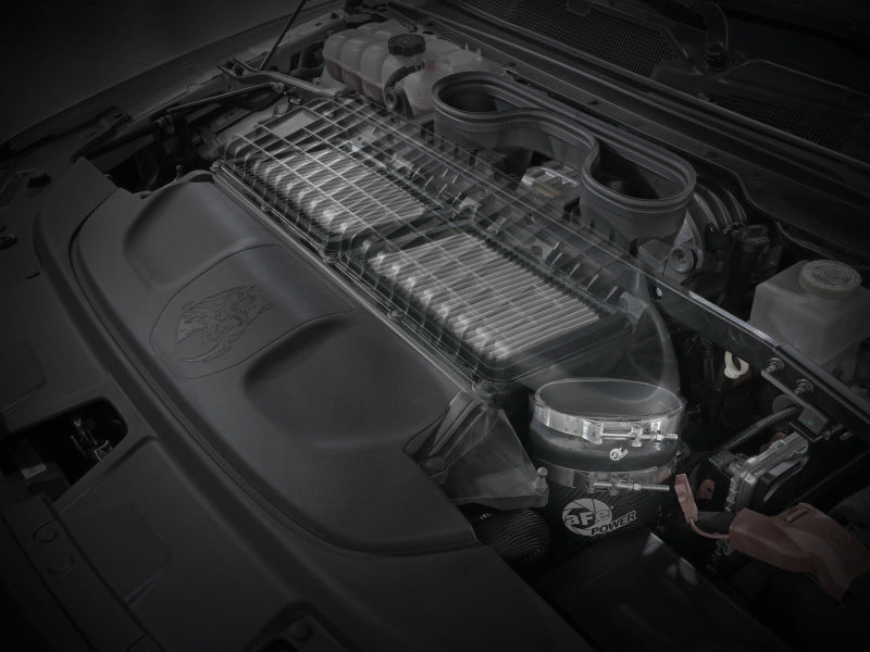 aFe Super Stock Carbon Fiber Pro Dry S Induction System 2021 RAM 1500 TRX V8-6.2L SC - Burkken Auto Parts