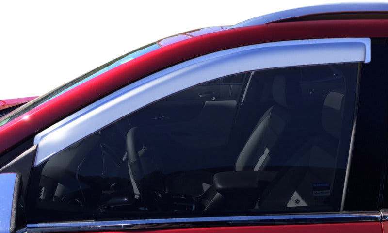 AVS 18-22 Chevrolet Equinox Ventvisor Window Deflectors 4pc - Chrome - Burkken Auto Parts