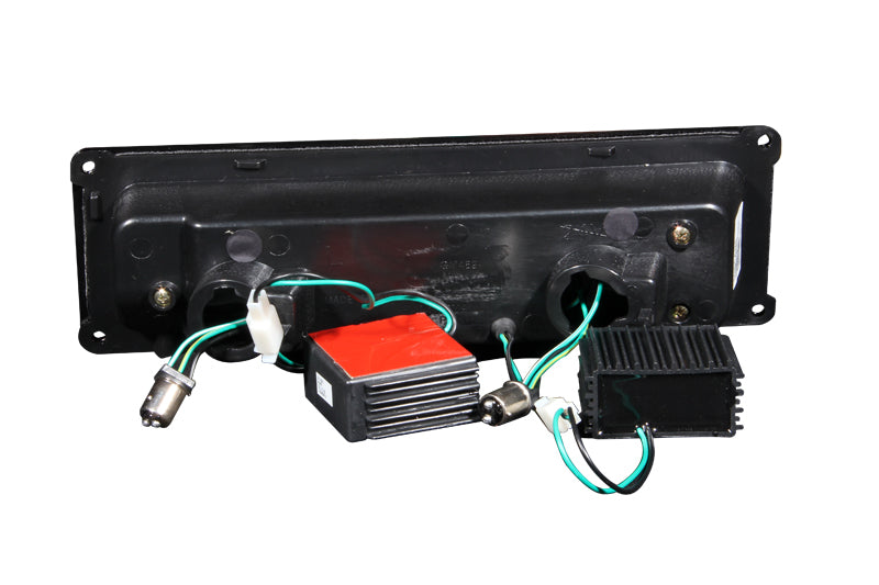 ANZO 1988-1998 Chevrolet C1500 LED Parking Lights Black - Burkken Auto Parts