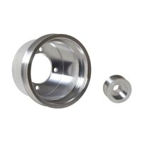 BBK 94-98 Mustang 3.8 V6 Underdrive Pulley Kit - Lightweight CNC Billet Aluminum (2pc) - Burkken Auto Parts