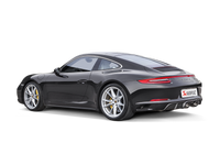 Akrapovic 16-17 Porsche 911 Carrera S/4/4S/GTS (991.2) Slip-On Line (Titanium) w/ Titanium Tips - Burkken Auto Parts