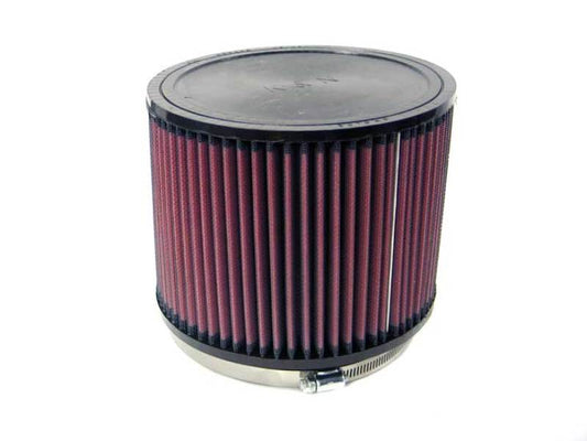 K&N Universal Rubber Filter 6in Flange ID / 7.5in OD / 6in Height / Round Straight - Burkken Auto Parts