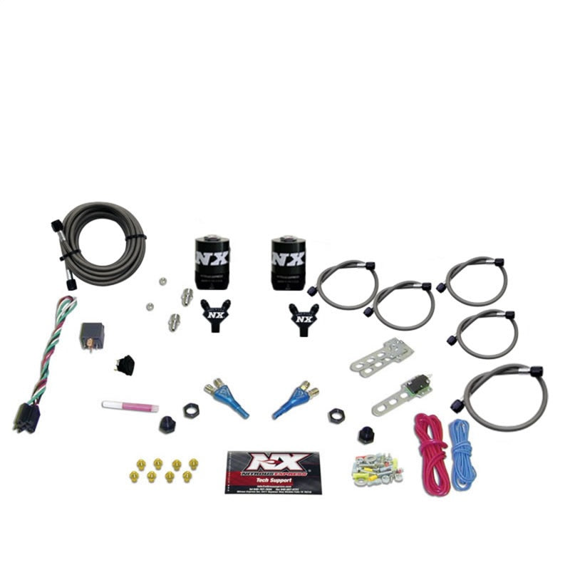 Nitrous Express Dodge EFI Full Race Dual Nozzle Nitrous Kit (100-300HP) w/o Bottle - Burkken Auto Parts