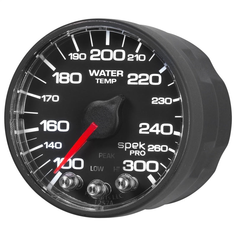 Autometer Spek-Pro - Nascar 2-1/16in Water Temp 100- 300F Bfb Ecu - Burkken Auto Parts
