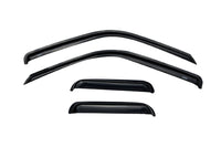 AVS 88-99 Chevy CK Ext. Cab Ventvisor Outside Mount Window Deflectors 4pc - Smoke - Burkken Auto Parts