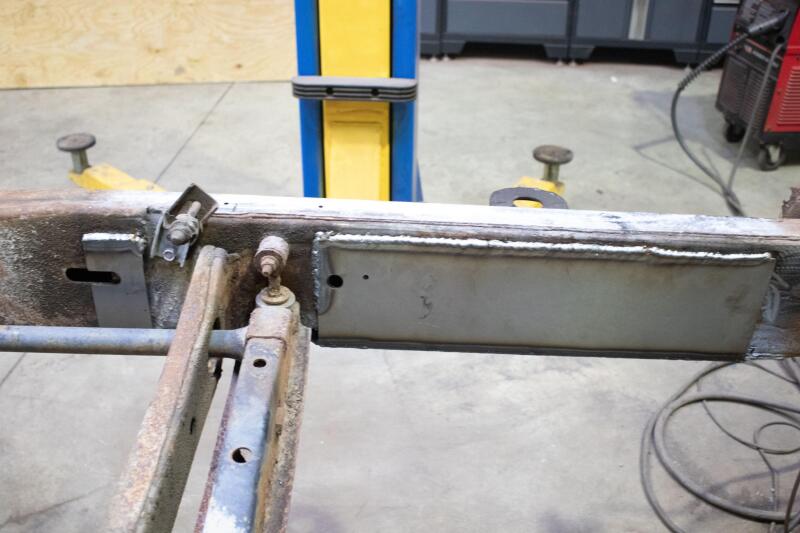 Rust Buster 1994-2004 Chevy S10 & GMC Sonoma Center Frame Repair Kit - Left