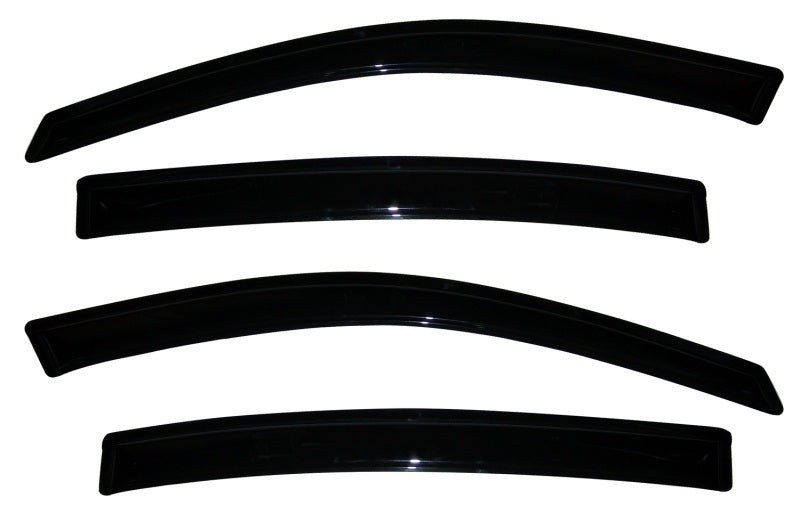 AVS 06-12 Buick Lucerne Ventvisor Outside Mount Window Deflectors 4pc - Smoke - Burkken Auto Parts