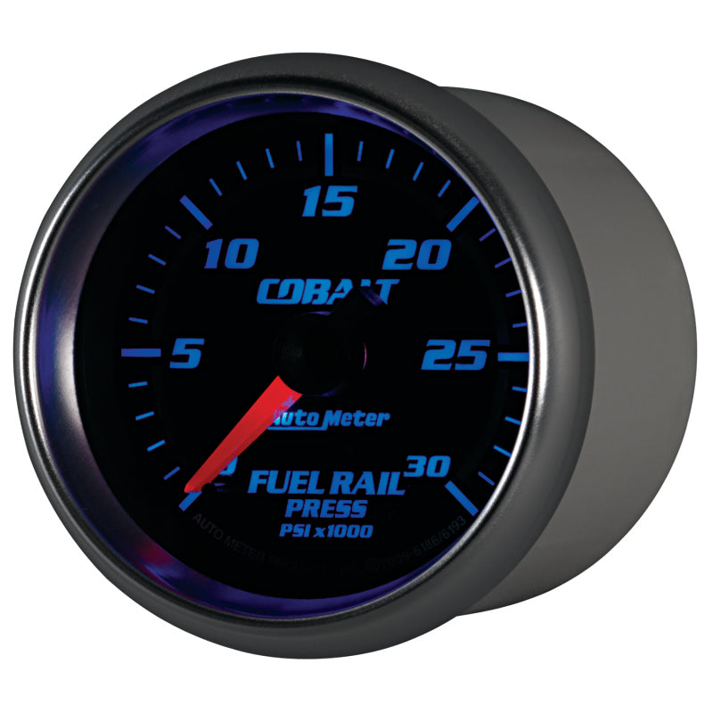 Autometer Cobalt 52mm 0-30,000 PSI F/S Electronic Diesel Fuel Rail Pressure Gauge (Cummins 5.9L) - Burkken Auto Parts