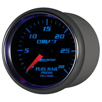 Autometer Cobalt 52mm 0-30,000 PSI F/S Electronic Diesel Fuel Rail Pressure Gauge (Cummins 5.9L) - Burkken Auto Parts