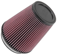 K&N Filter Universal Rubber Filter 5 inch Flange 6 1/2 inch Base 4 3/8 inch Top 7 inch Height - Burkken Auto Parts