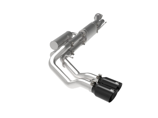 aFe Rebel Series 3in 409 SS Cat-Back Exhaust w/ Black Tips 17-20 Ford F-250/F350 V8 6.2L/7.3L - Burkken Auto Parts