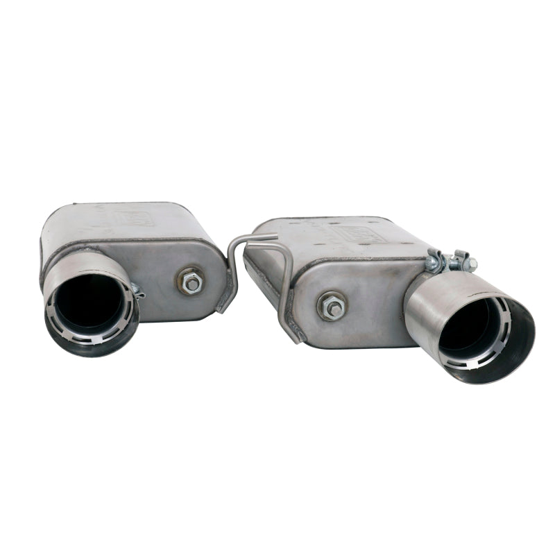 BBK 2015-16 Mustang GT Varitune Complete Cat Back Exhaust System (Includes Resonator Delete X-Pipe) - Burkken Auto Parts