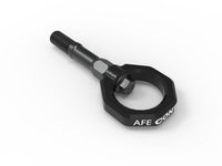 aFe Control Rear Tow Hook (Black) - Burkken Auto Parts