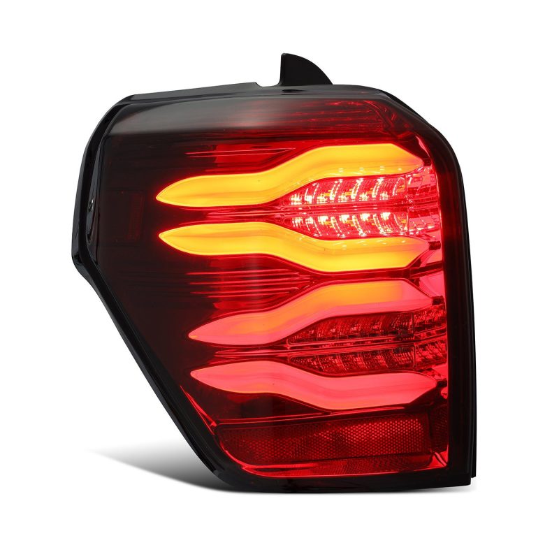 AlphaRex 10-21 Toyota 4Runner PRO-Series LED Tail Lights Red Smoke - Burkken Auto Parts