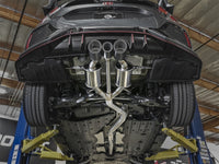 aFe POWER Takeda 2-1/2in to 2-1/4in 304SS Catback Dual-Exit Exhaust 17+ Honda Civic Type R w/CF Tips - Burkken Auto Parts